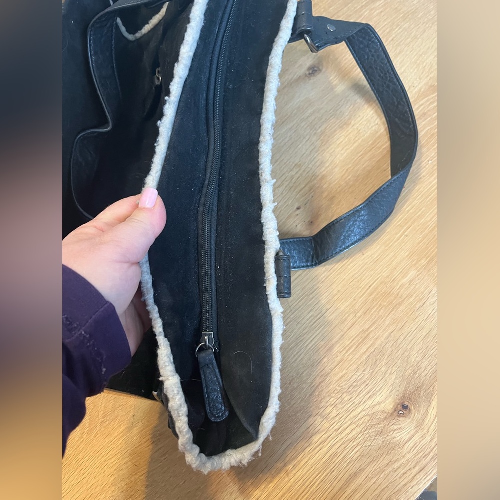 Suede Handbag - Picture 6 of 9